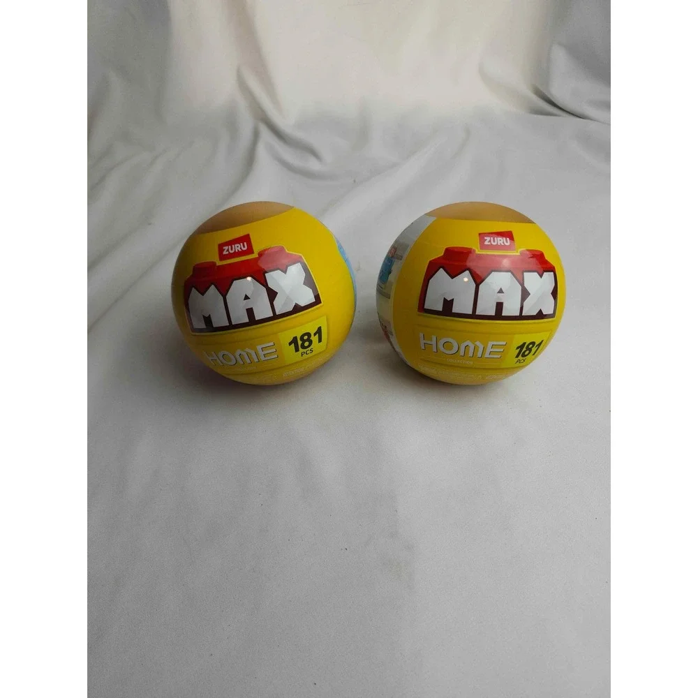 Zuru Max Build More Home Collection Mystery Capsule Building Bricks Lot of 2 NEW